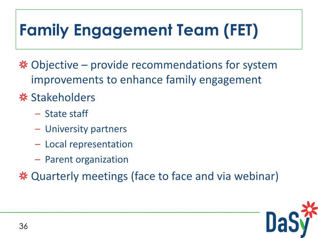 family engagement team fet