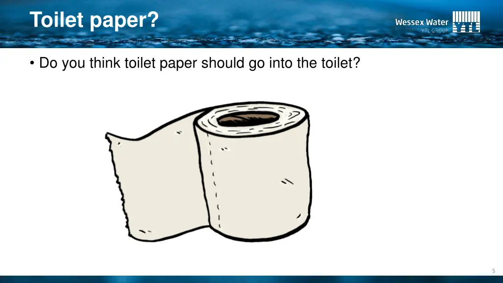 toilet paper