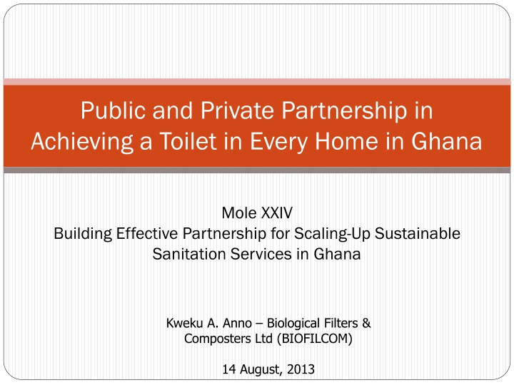 public and private partnership in achieving