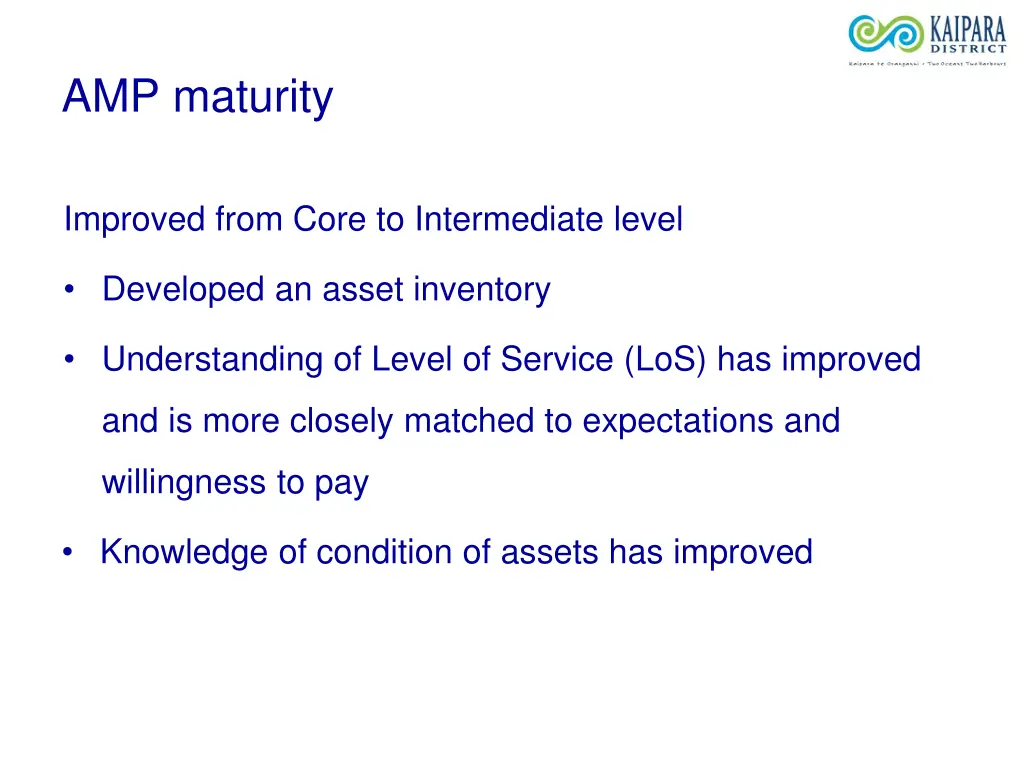 amp maturity