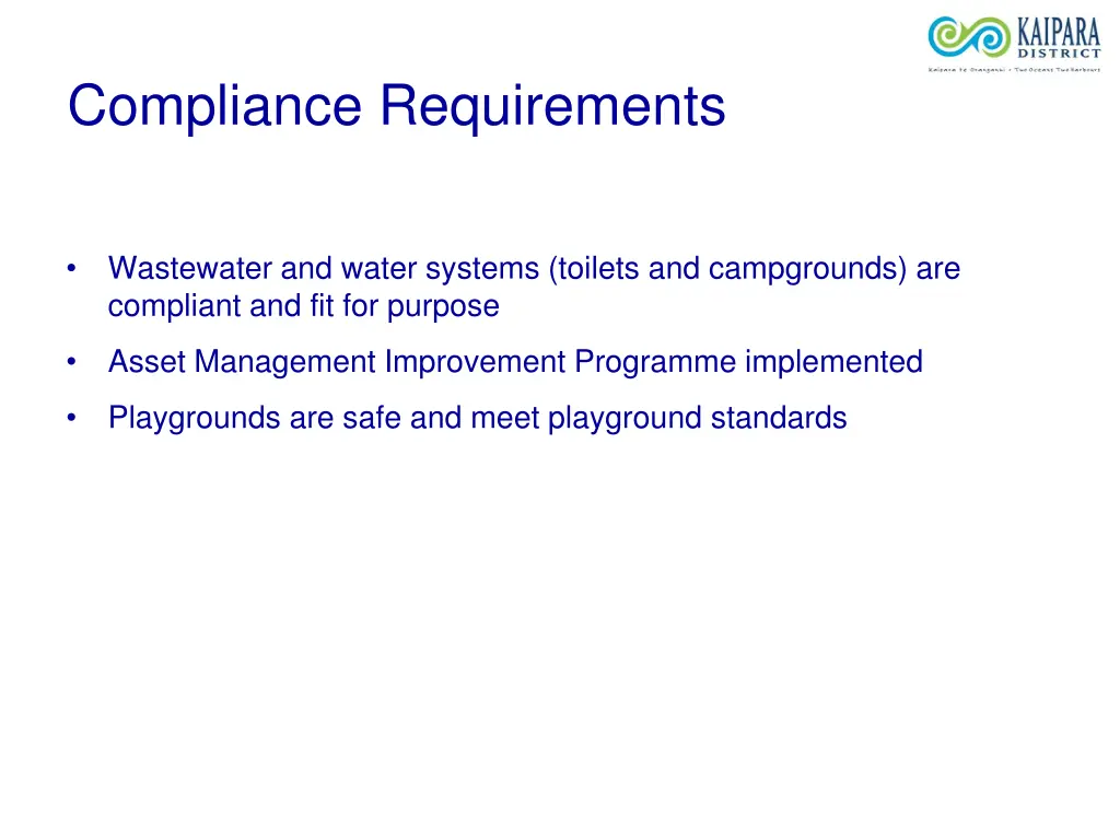 compliance requirements