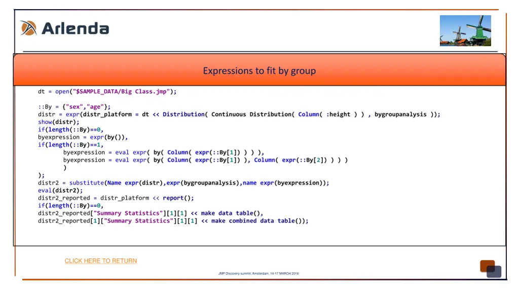 expressions to fit by group