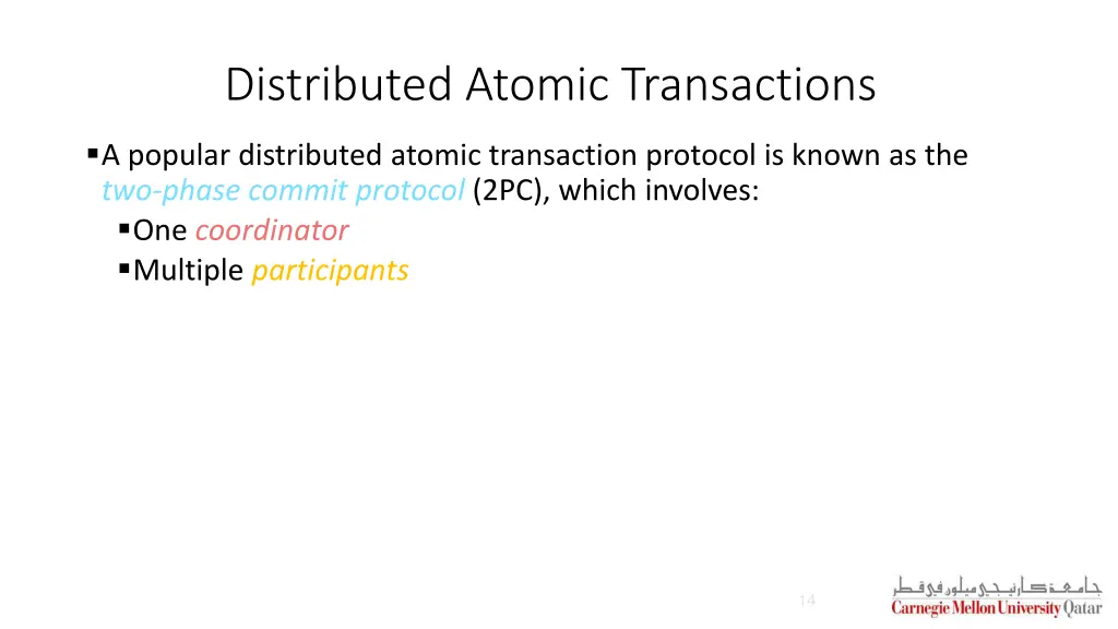 distributed atomic transactions