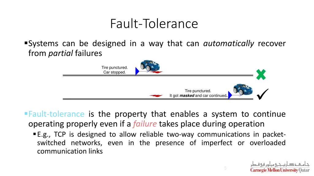 fault tolerance