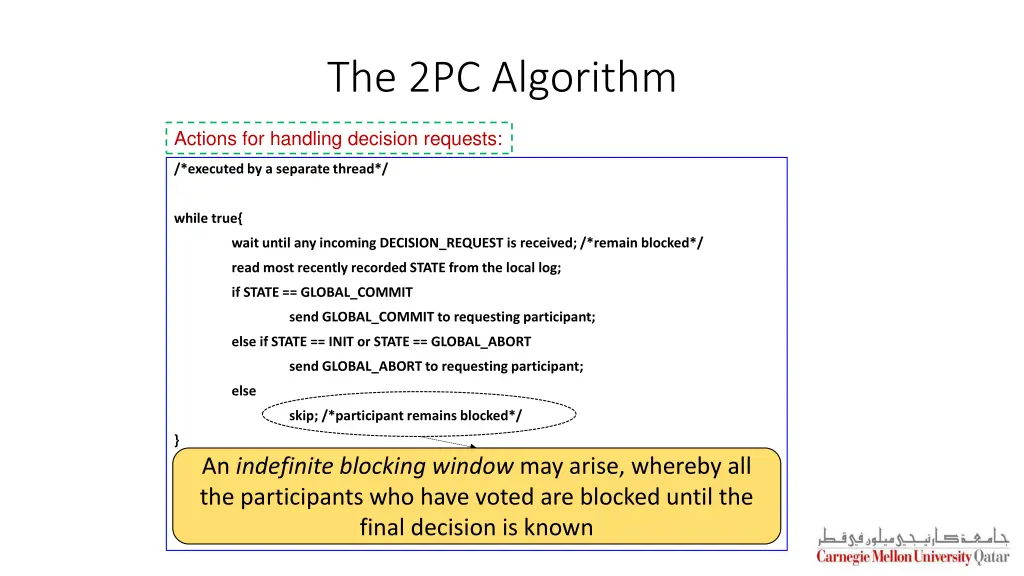 the 2pc algorithm 2