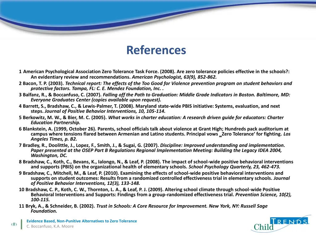 references