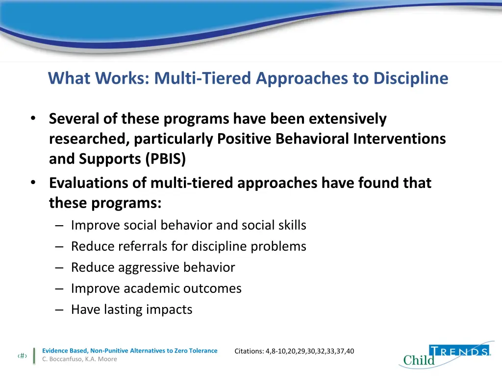 what works multi tiered approaches to discipline 1