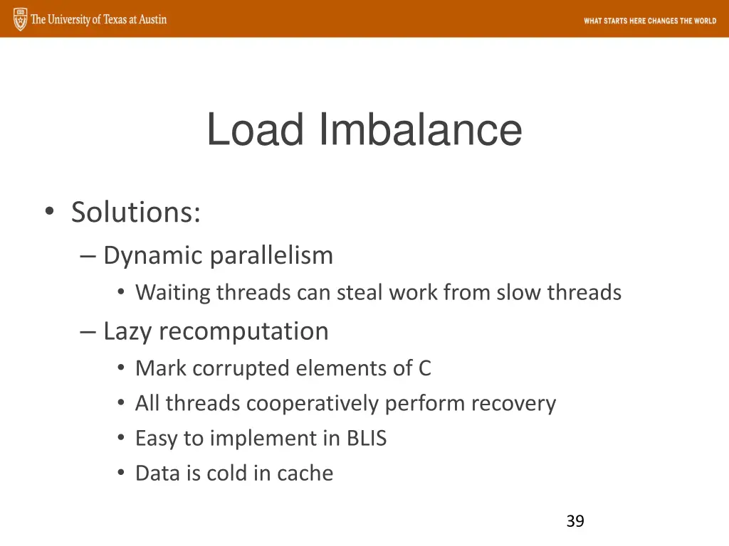 load imbalance