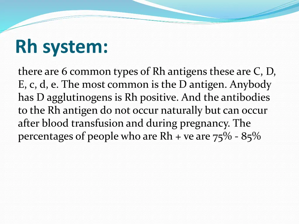 rh system