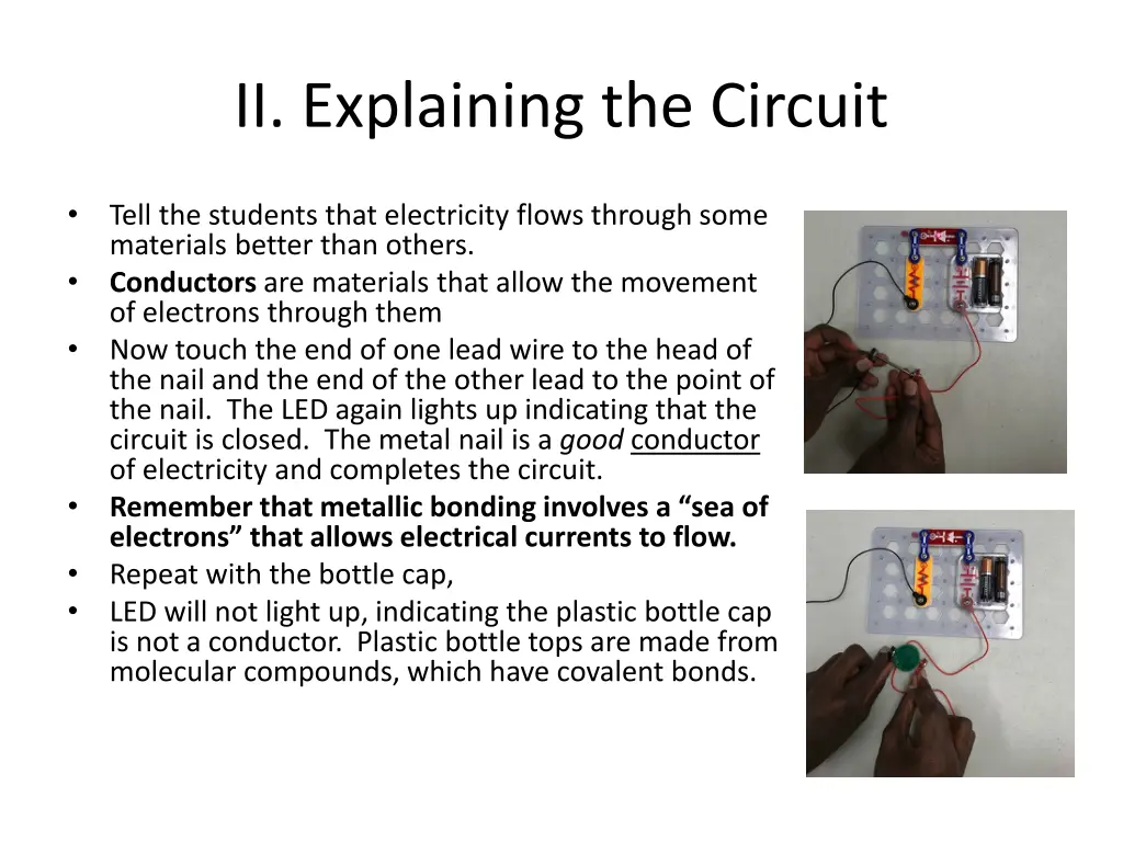 ii explaining the circuit 1