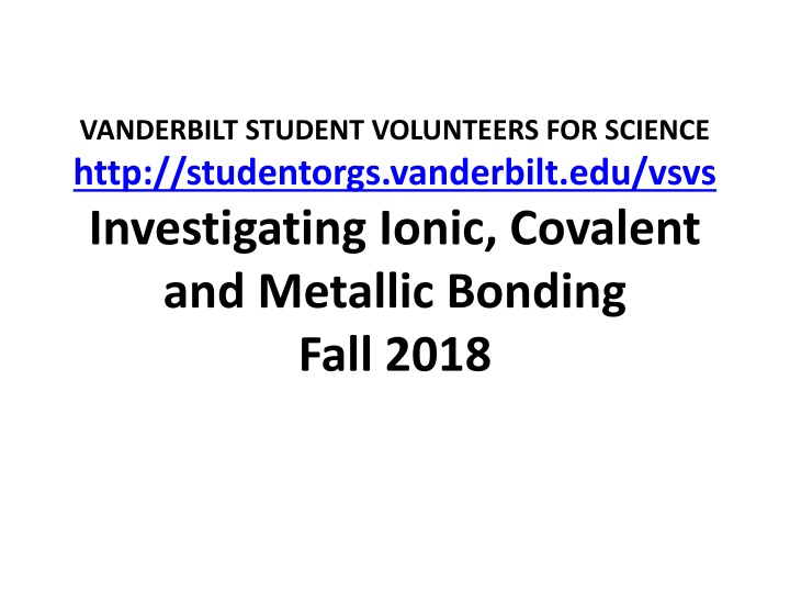 vanderbilt student volunteers for science http