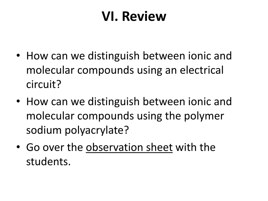 vi review