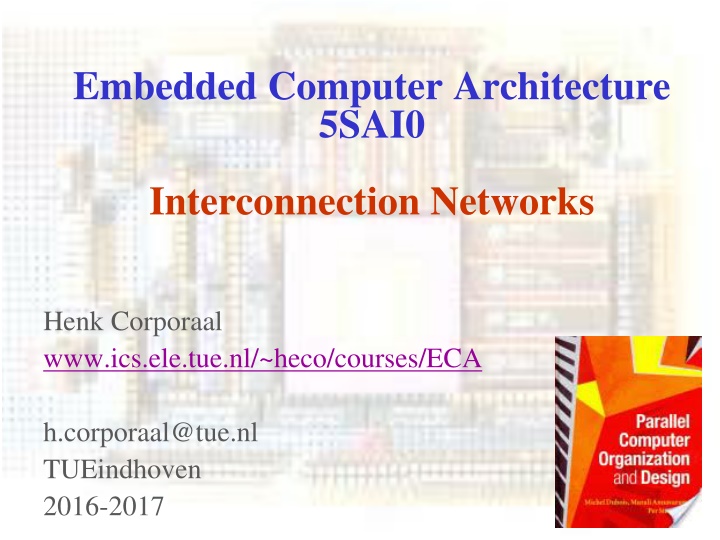 embedded computer architecture 5sai0