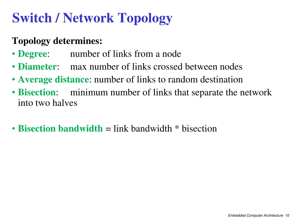 switch network topology