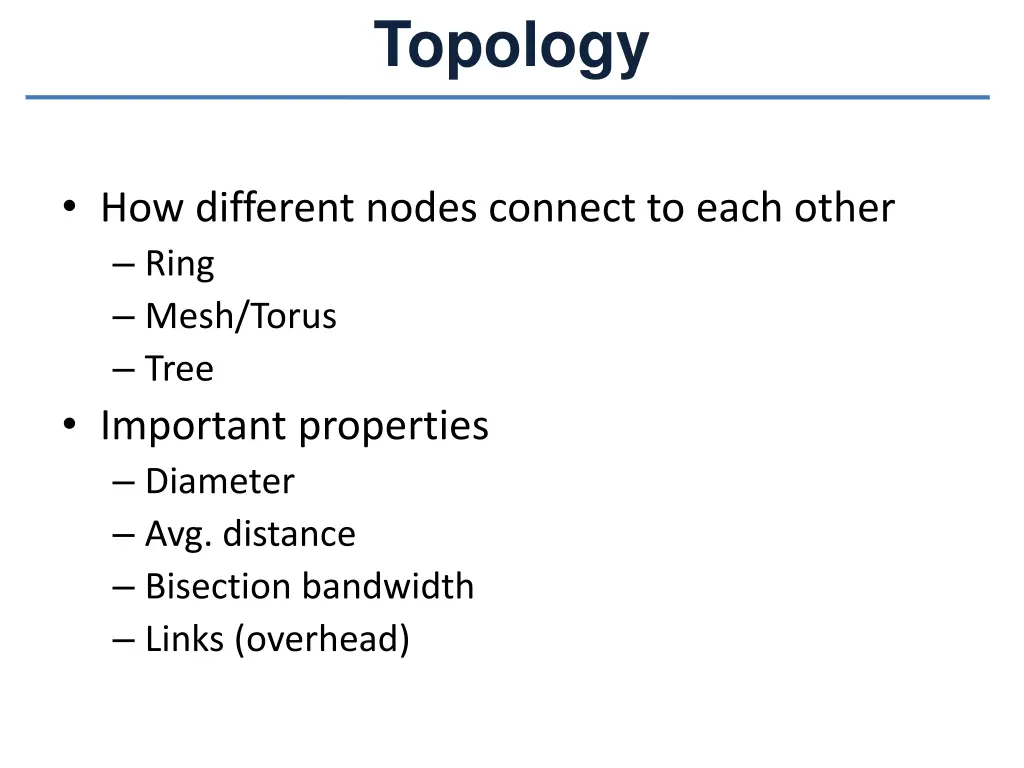 topology