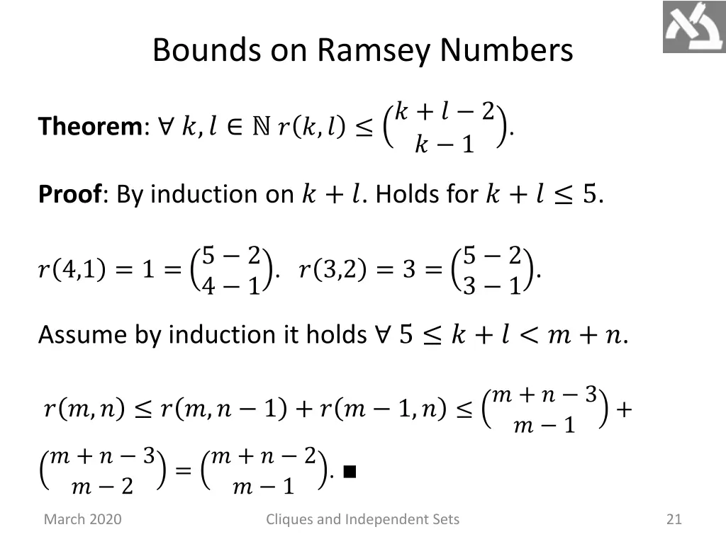 bounds on ramsey numbers