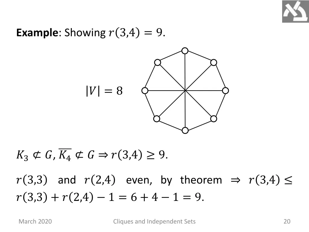 example showing 3 4 9