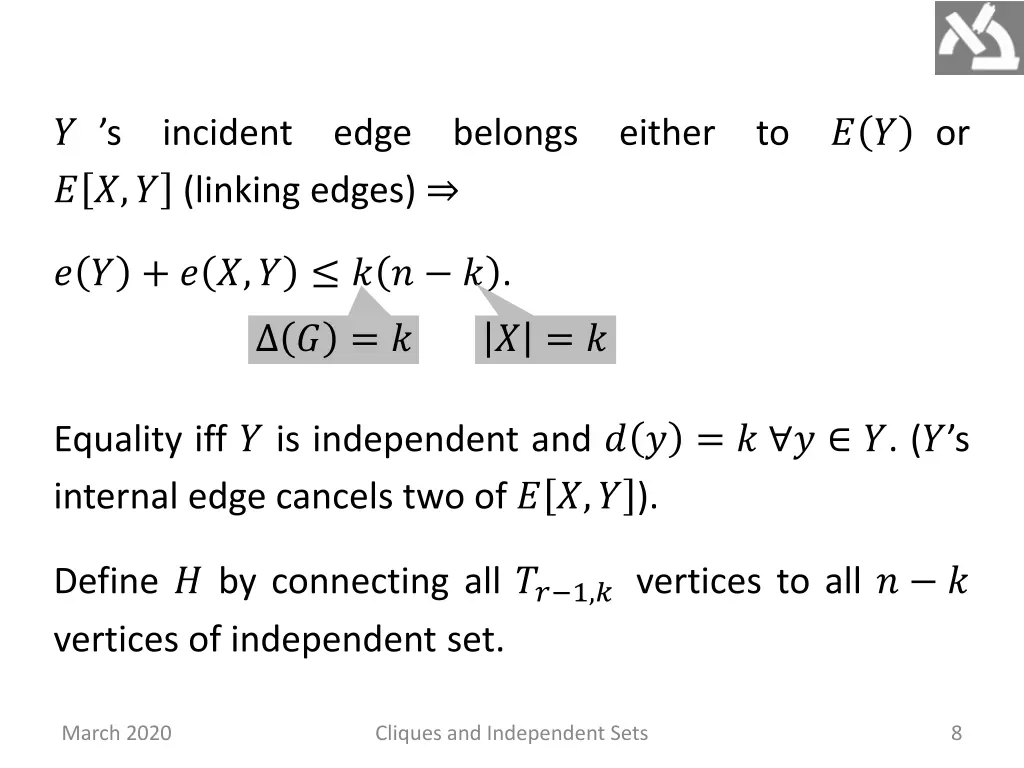 s incident edge belongs either to linking edges