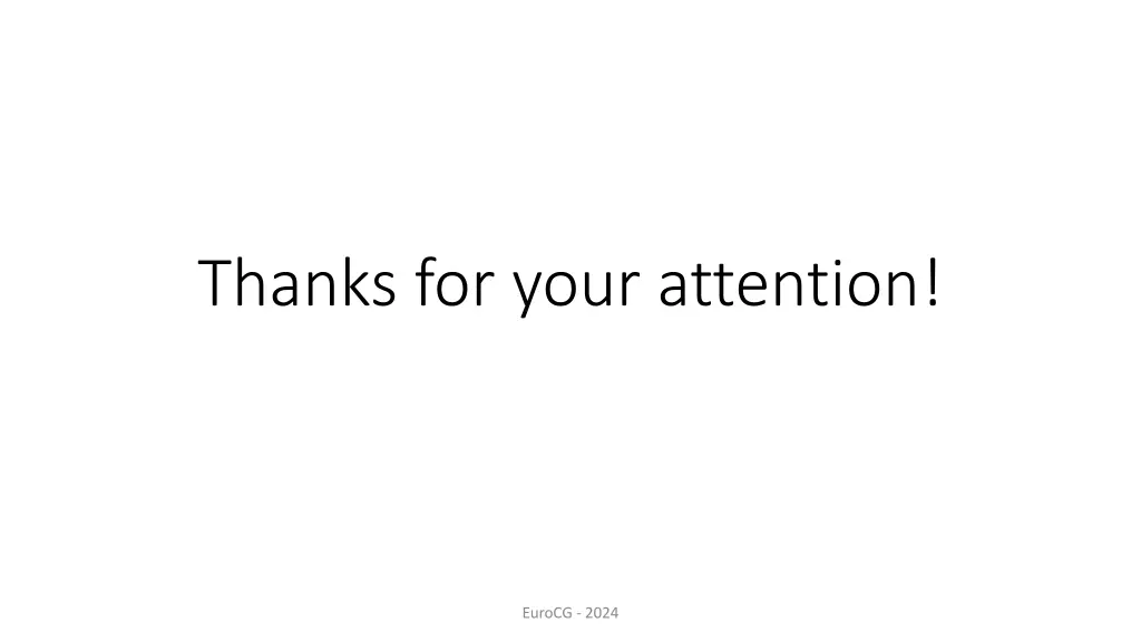 thanks for your attention