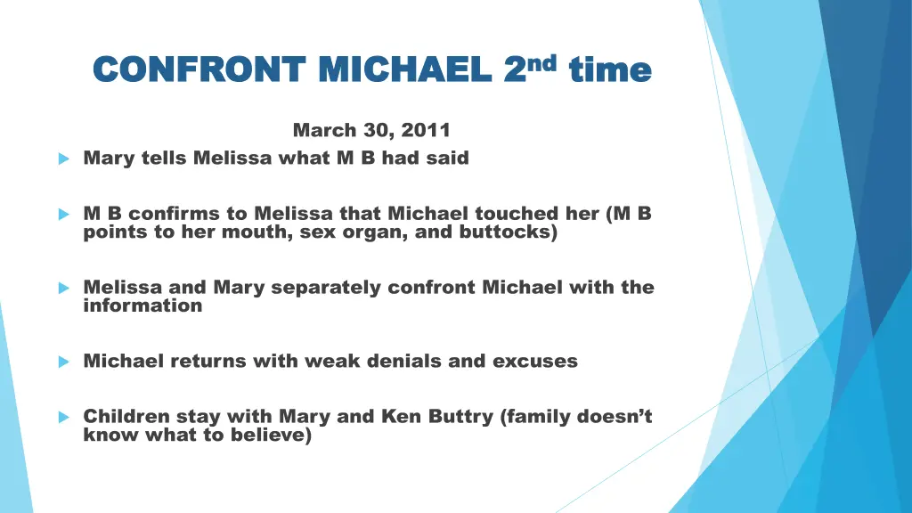 confront michael 2 confront michael 2 nd