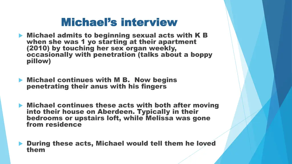 michael s interview michael s interview michael