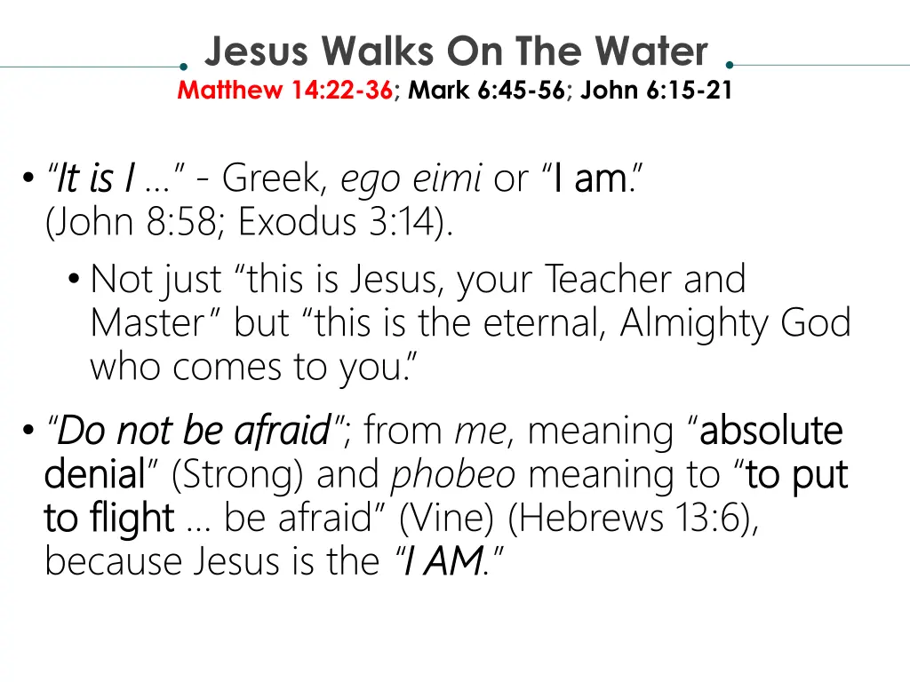 jesus walks on the water matthew 14 22 36 mark 1