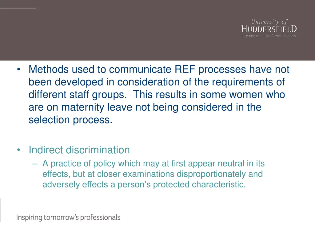 methods used to communicate ref processes have