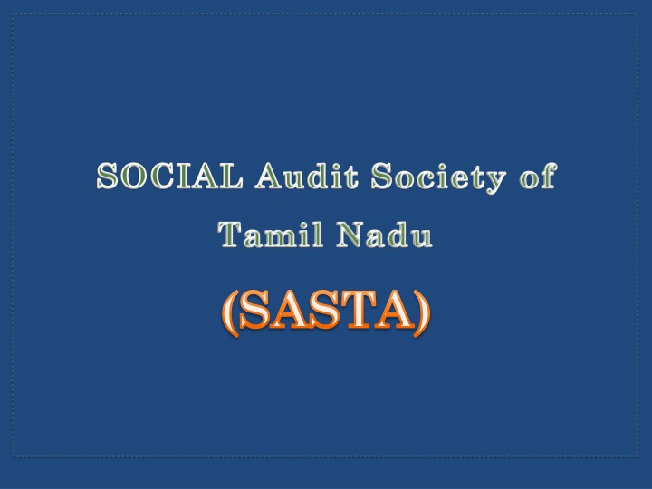 social audit society of