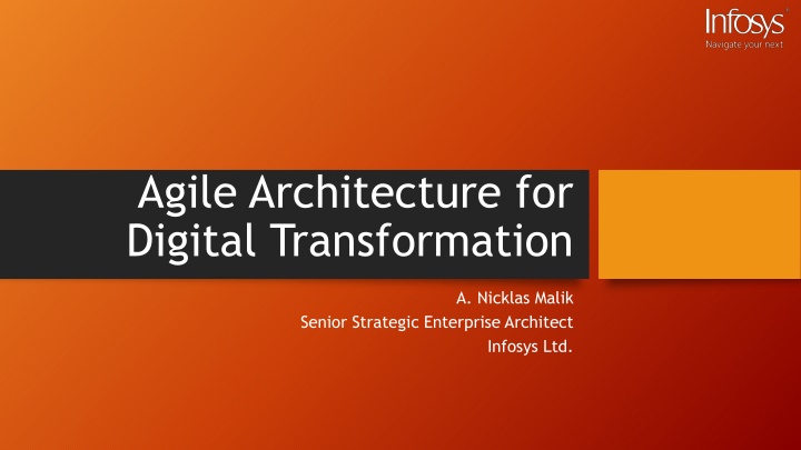 agile architecture for digital transformation