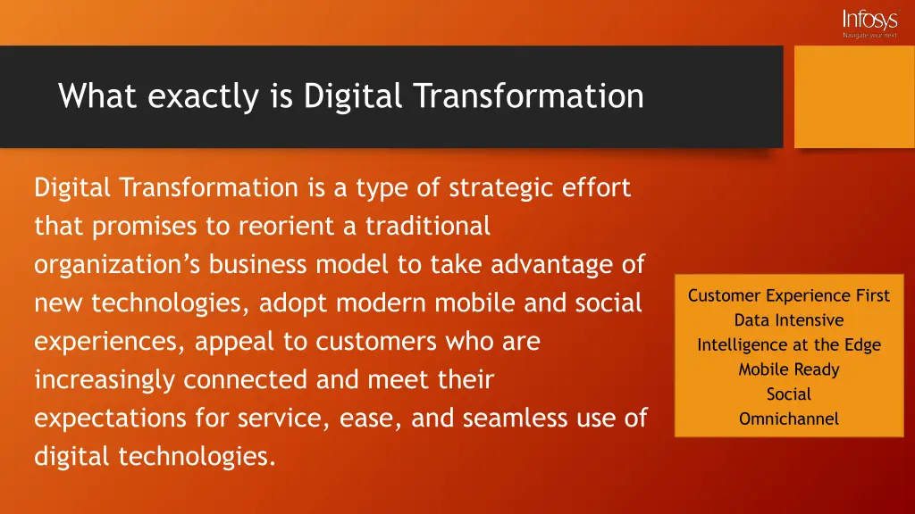 what exactly is digital transformation