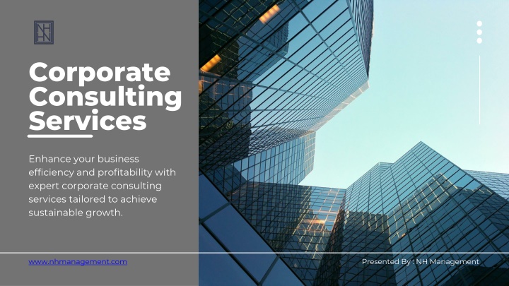 corporate consulting services