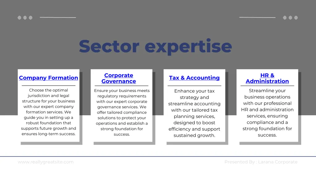 sector expertise