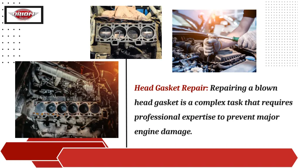 head gasket repair repairing a blown