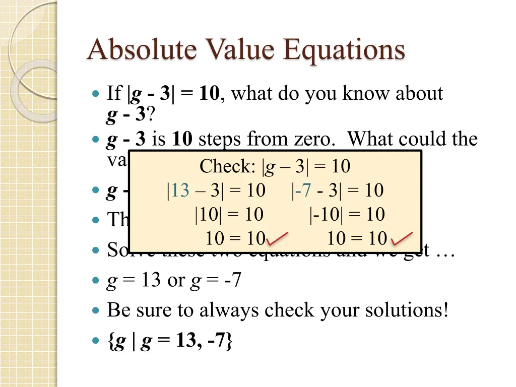 absolute value equations 1