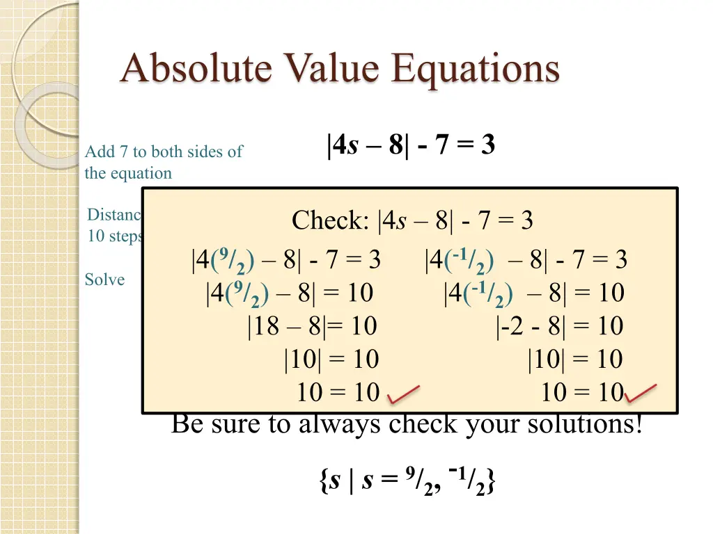 absolute value equations 6