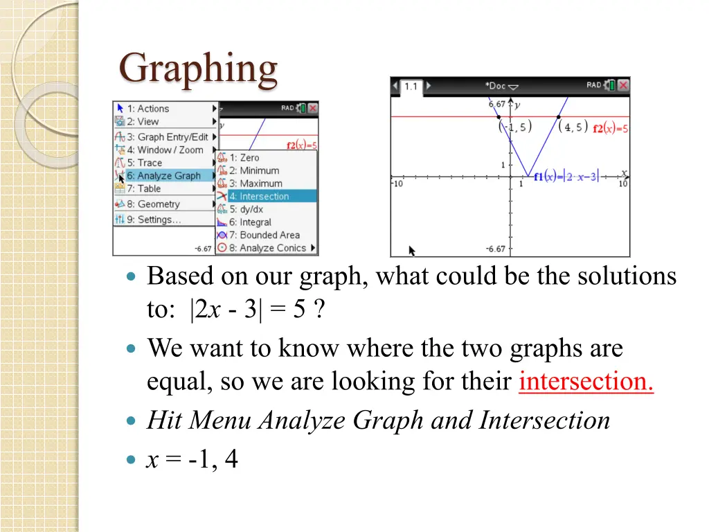 graphing 1