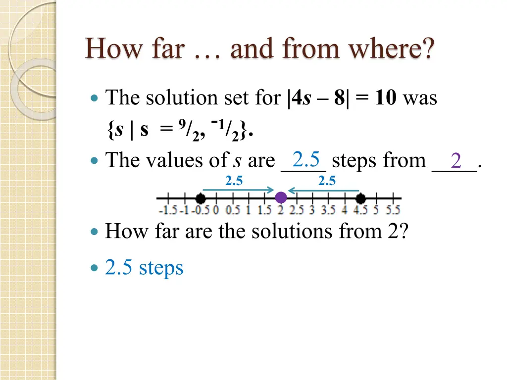 how far and from where 11