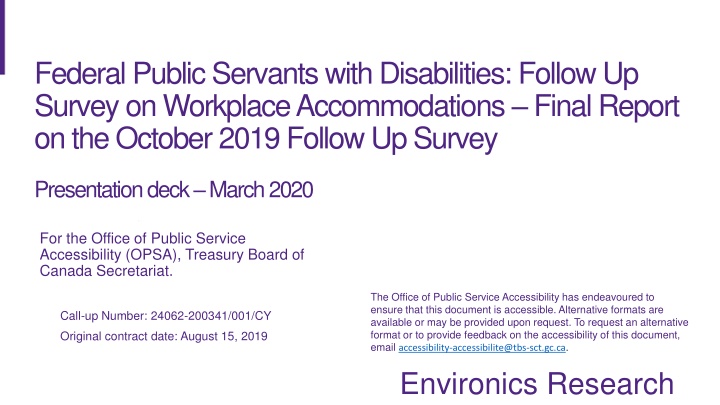 federal public servants with disabilities follow