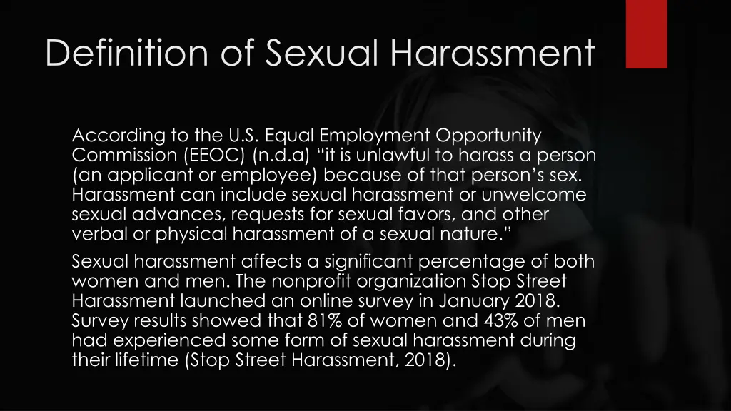 definition of sexual harassment