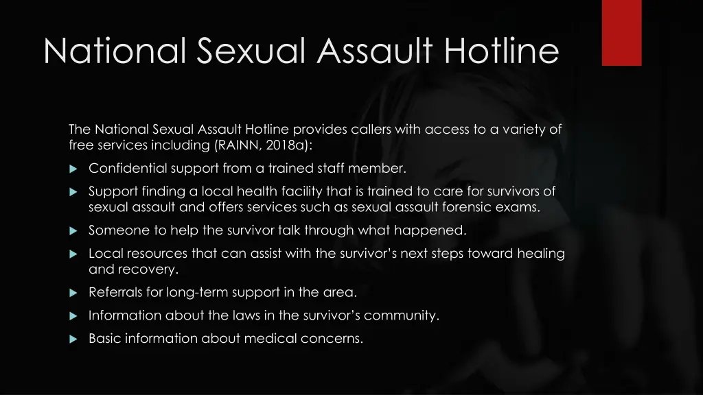 national sexual assault hotline 1