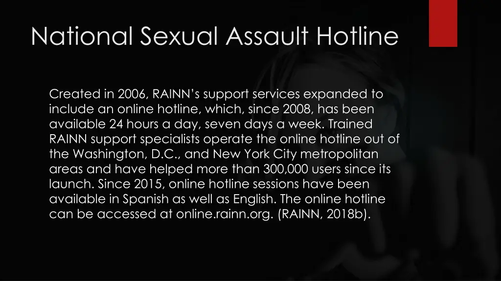 national sexual assault hotline 2