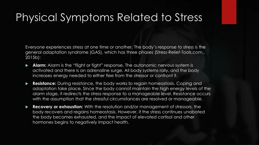 physical symptoms related to stress 1