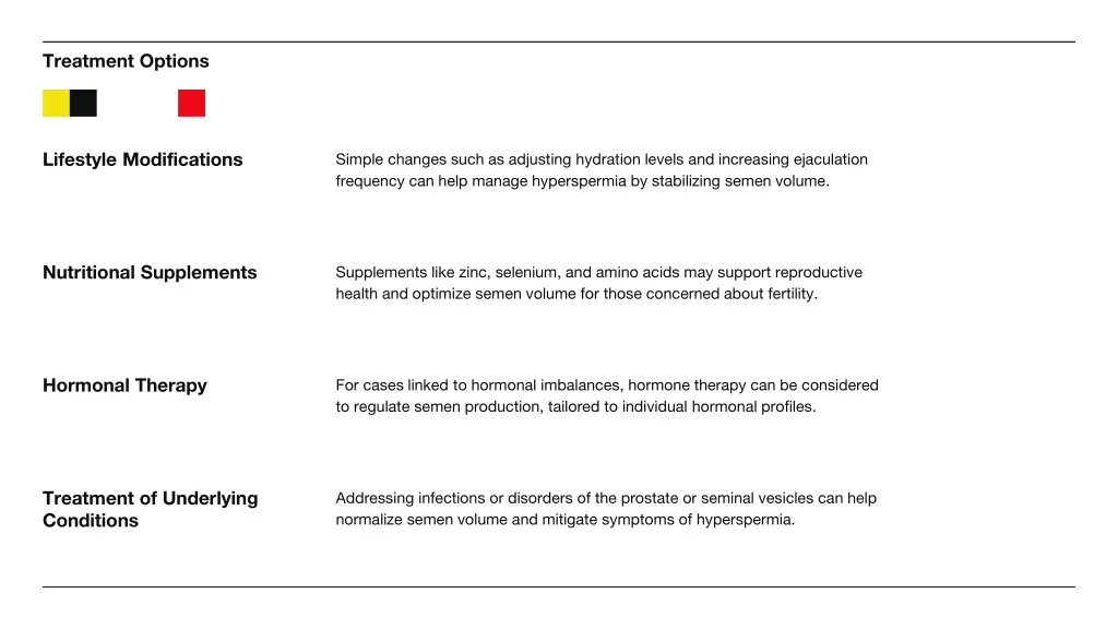 treatment options