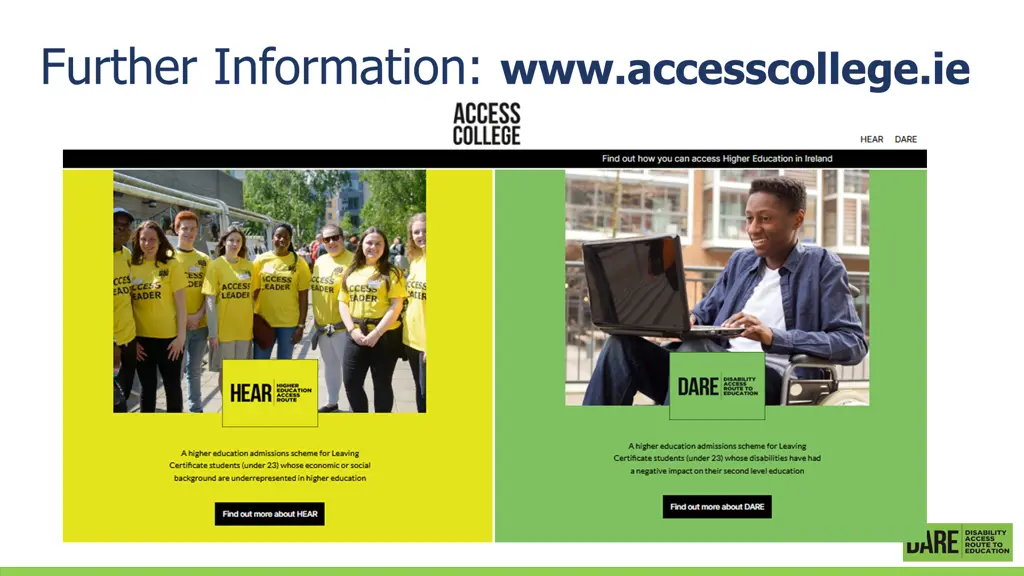 further information www accesscollege ie