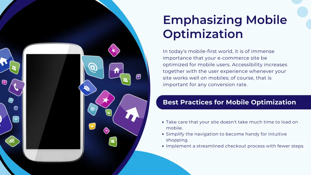 emphasizing mobile optimization