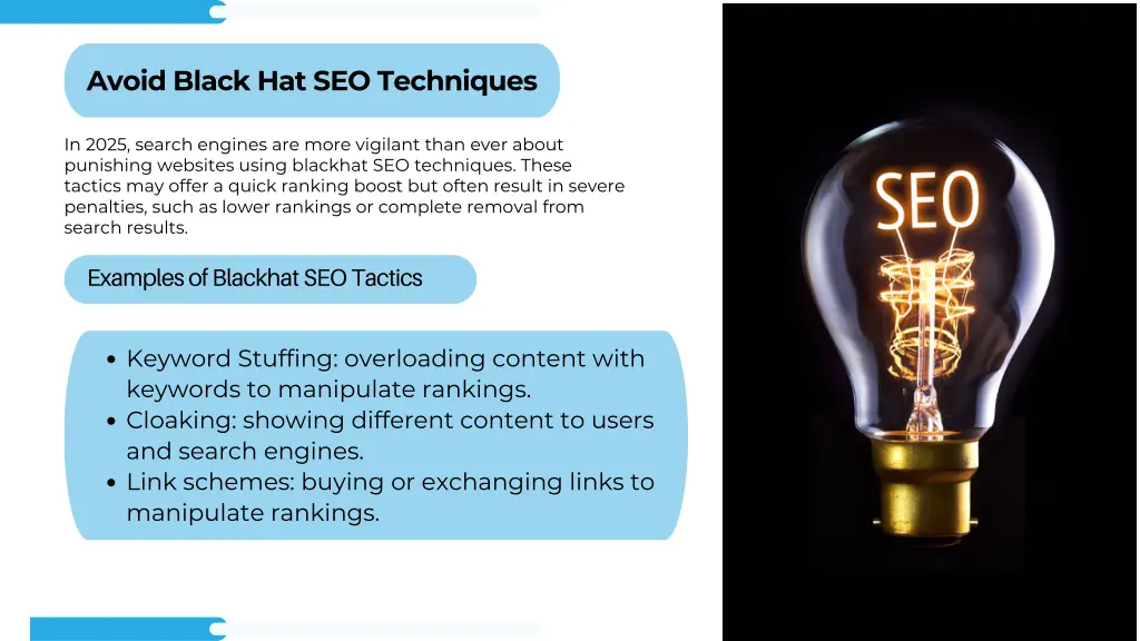 avoid black hat seo techniques