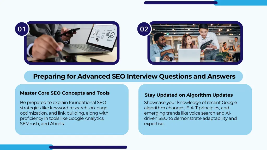 preparing for advanced seo interview questions