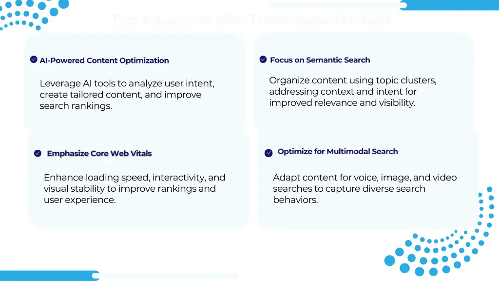 top advanced seo techniques for 2025