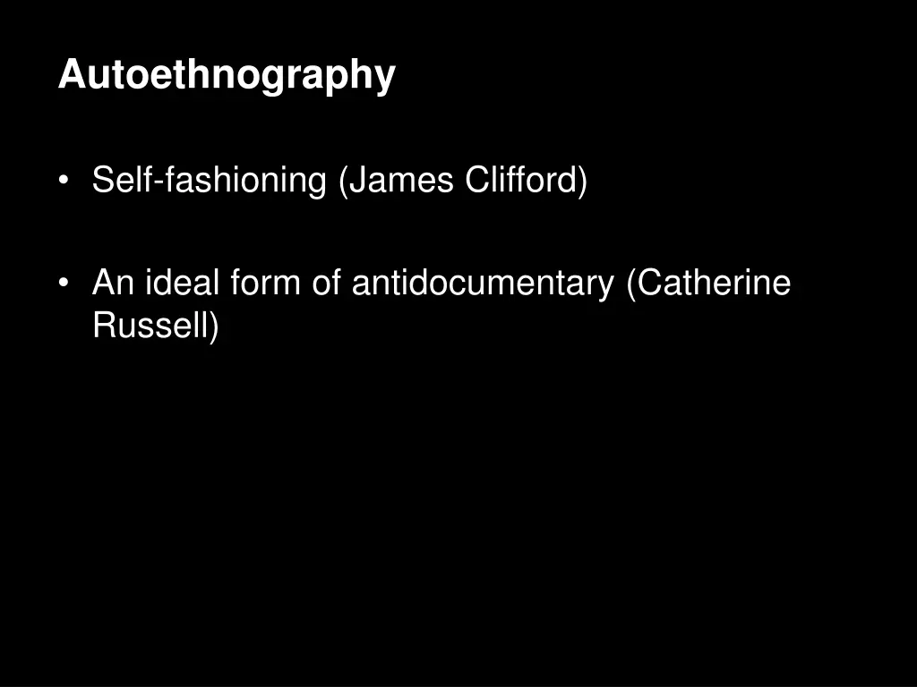 autoethnography 2