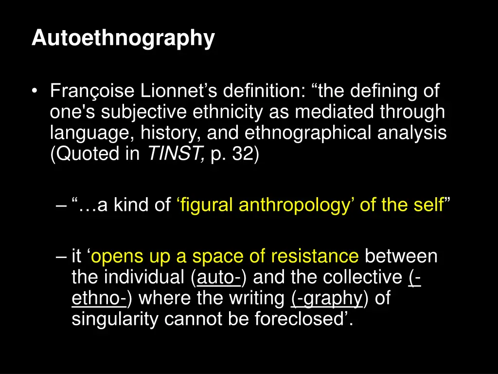 autoethnography 5